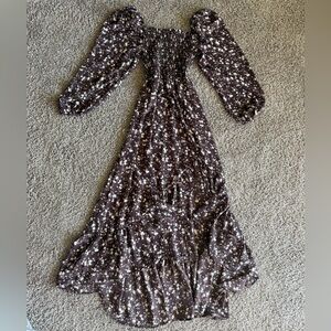 Floral Long Sleeve Dress